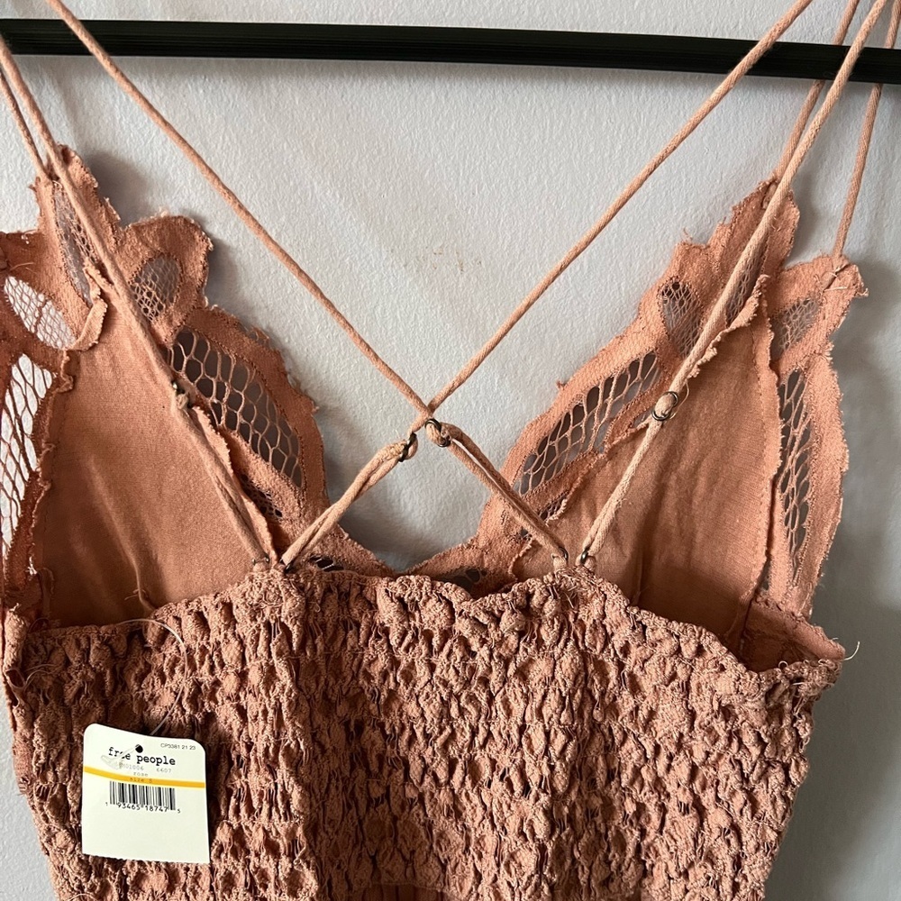 NWT Free People Rose Mini Dress - Picture 5 of 6